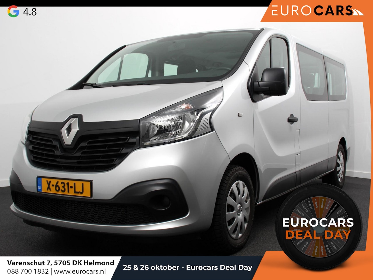 Renault Trafic Passenger - 1.6 dCi Grand Authentique Energy incl. BPM/ BTW  L2H1 8 persoons !  Navigatie Airco voor e - AutoWereld.nl