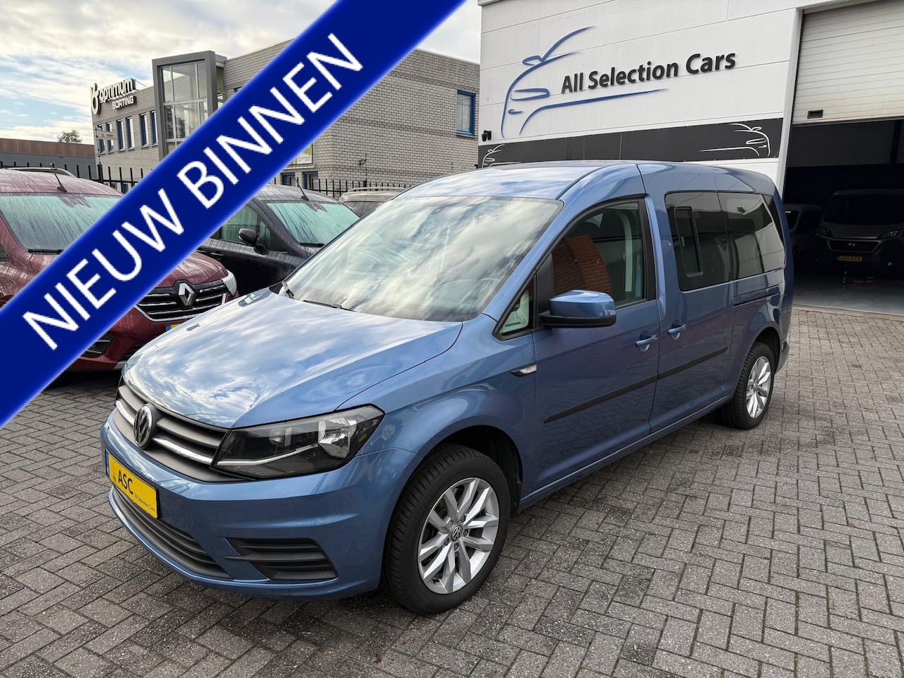 Volkswagen Caddy Maxi - 1.4 TSI Rolstoelauto 5+1 - Ruime XXL Ombouw - Alle Opties - Rolstoelvervoer - AutoWereld.nl