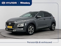 Hyundai Kona - 1.6 GDI HEV Fashion | 1e Eig. | Unieke km-stand | Navigatie | Trekhaak | Trekgewicht 1300k