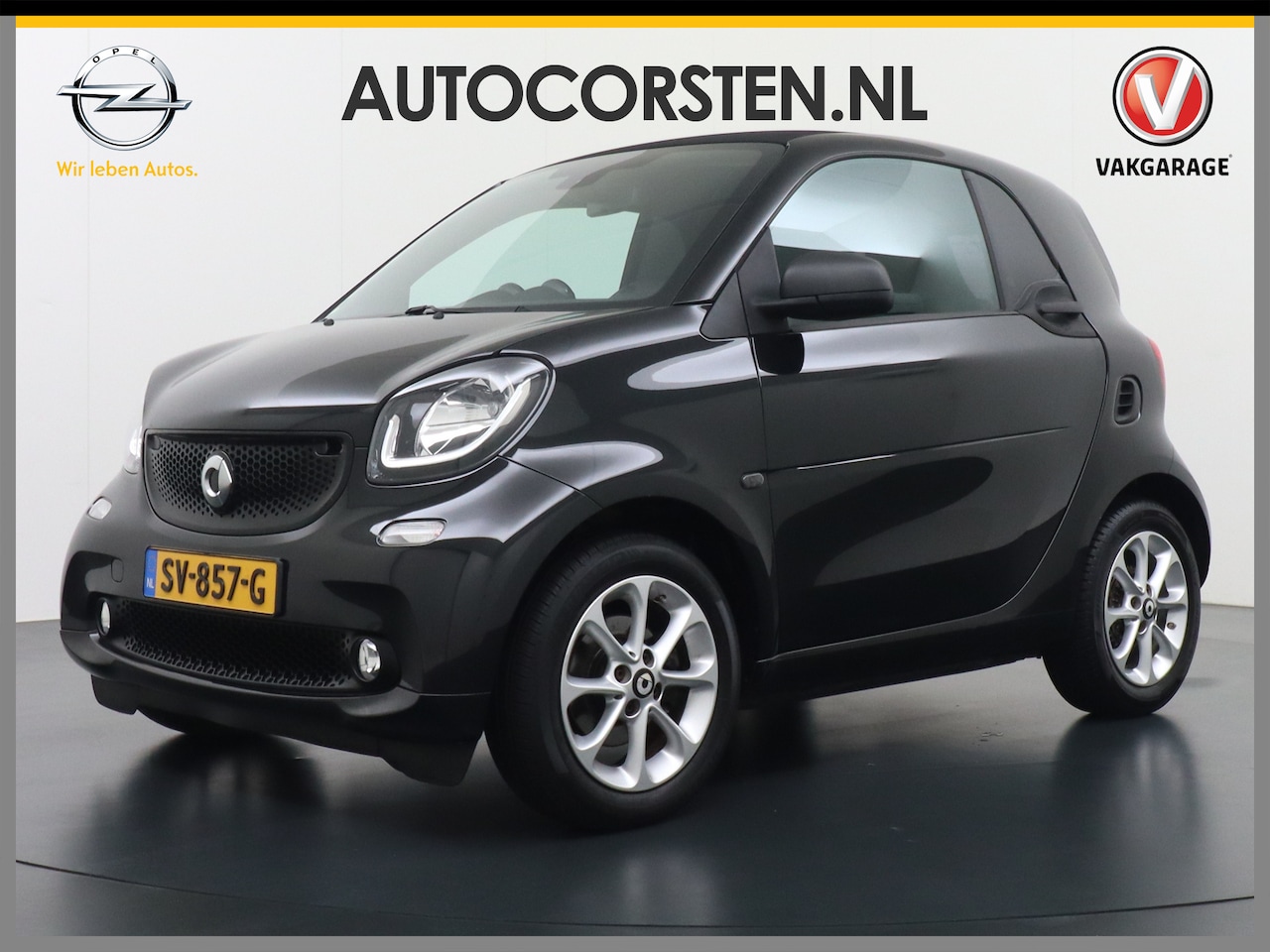 Smart Fortwo - 1.0I 71PK Passion Ecc Cruise Control Bluetooth Lmv Mistlampen Regen-Lichtsensor Led  Cool - AutoWereld.nl