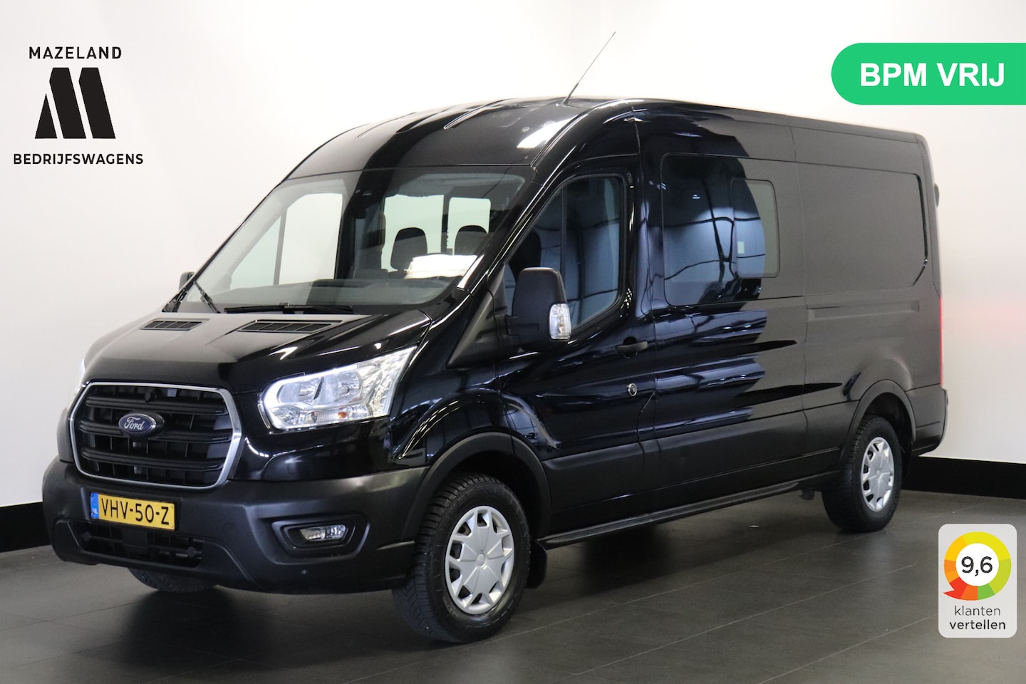 Ford Transit - 2.0 TDCI 170PK Dubbele Cabine L3H2 EURO 6 -  Airco - Cruise - PDC - €17.950 Excl. - AutoWereld.nl