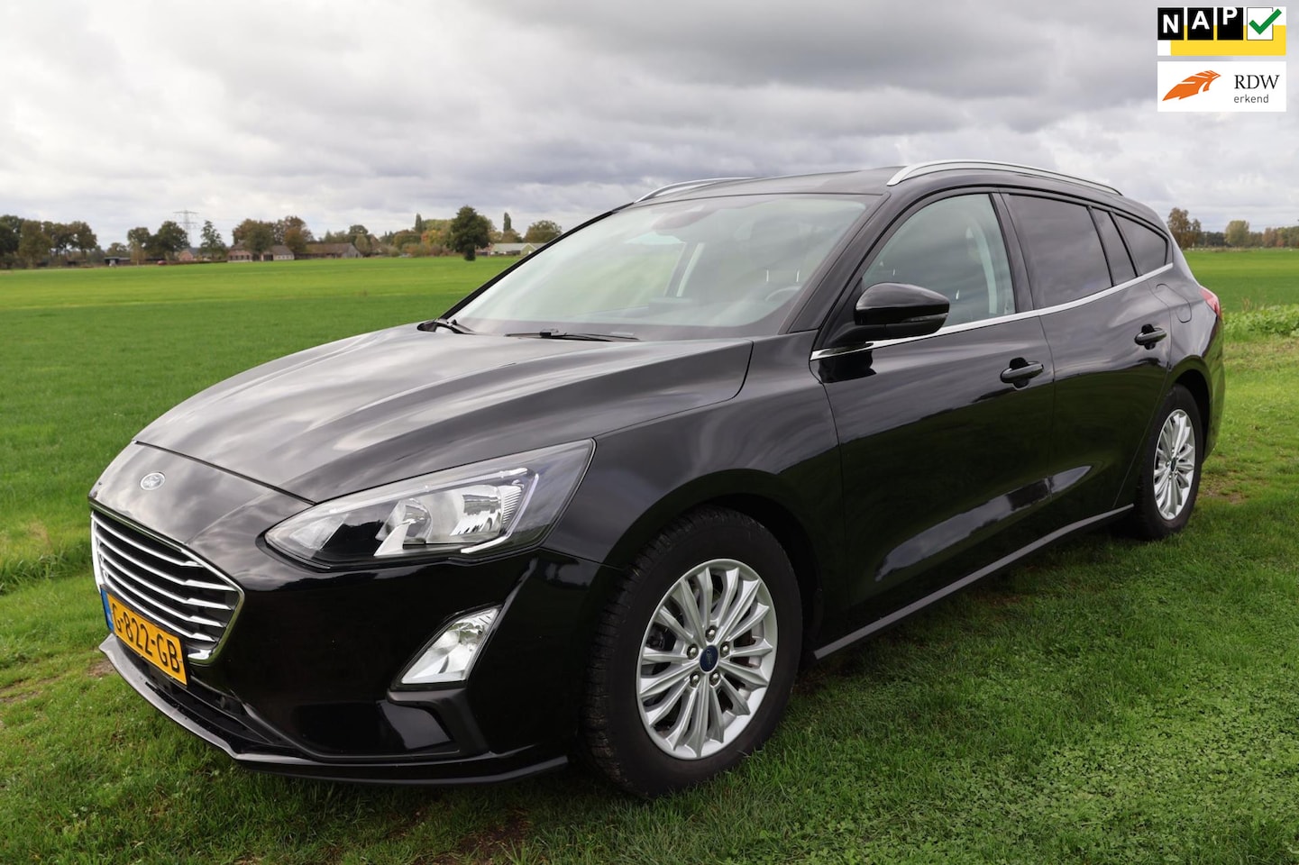 Ford Focus Wagon - 1.0 EcoBoost Titanium Business|Automaat|Trekhaak|NL-auto-NAP| - AutoWereld.nl