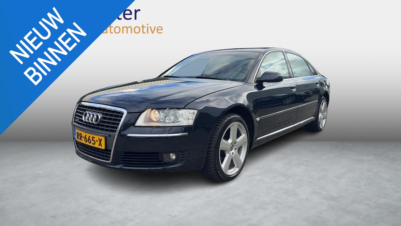 Audi A8 - 4.2 quattro Lang Youngtimer/Volledige Historie aanwezig/Luchtvering/Bose/schuifdak - AutoWereld.nl