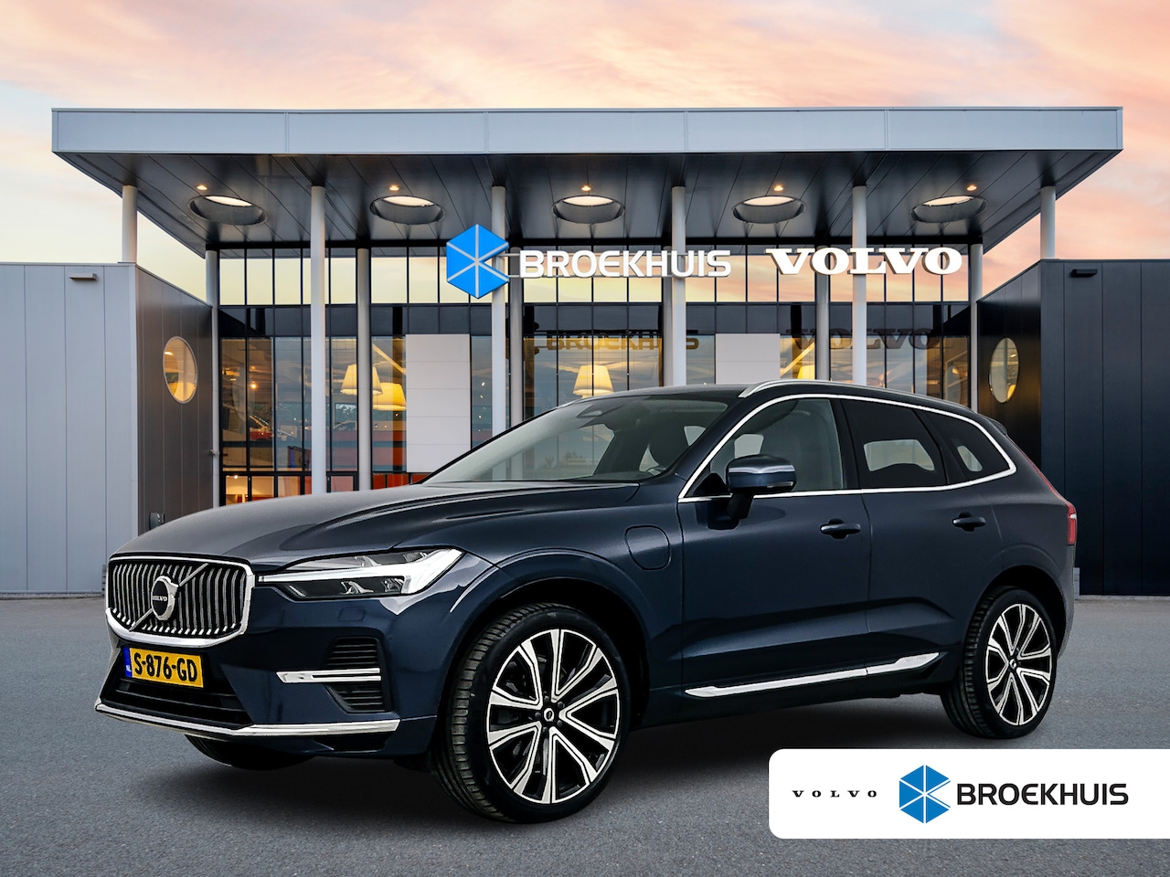 Volvo XC60 - T6 Recharge Inscription | Long Range | 21" | Harman Kardon | Panoramadak | Elektrisch vers - AutoWereld.nl