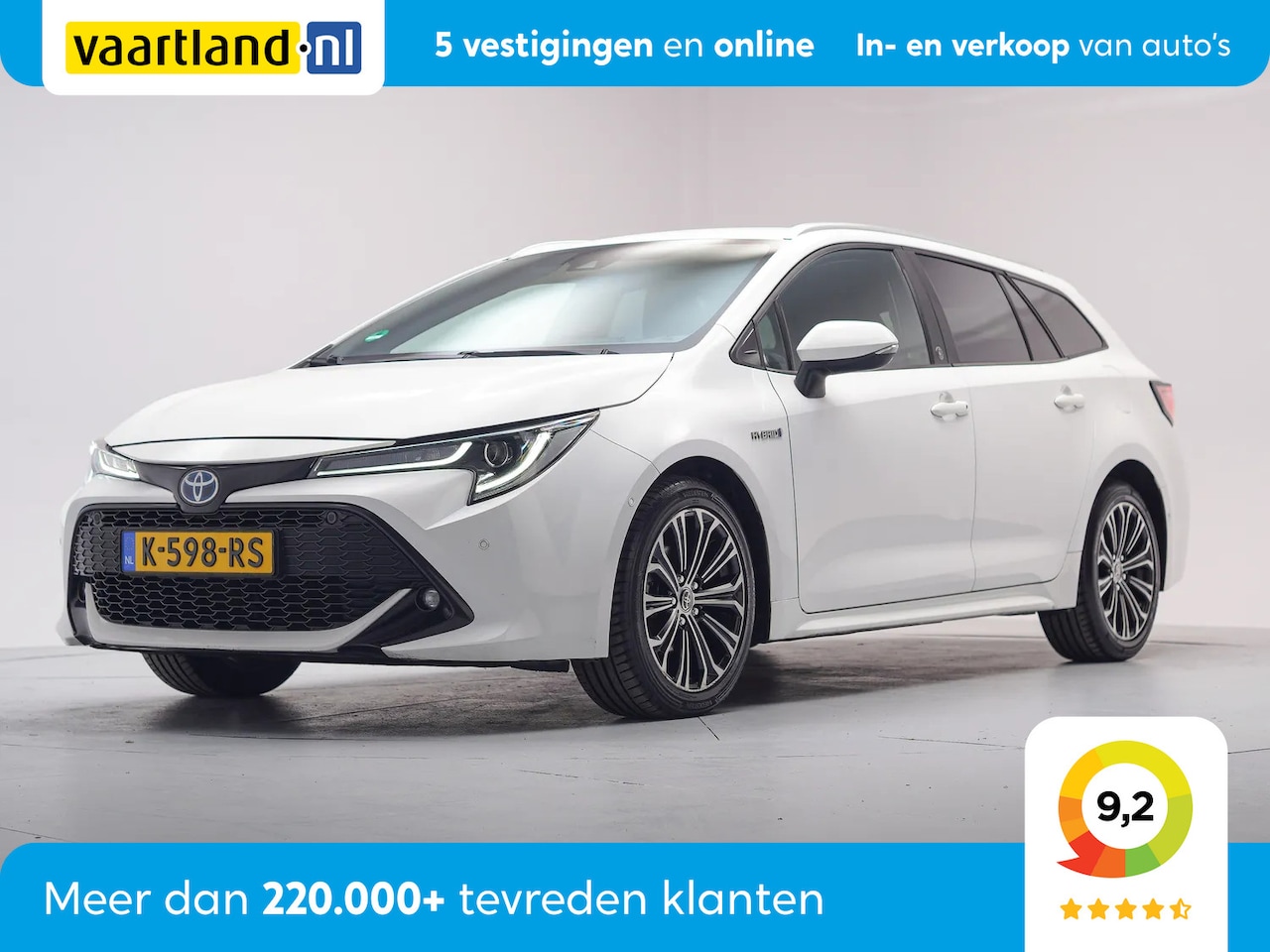 Toyota Corolla Touring Sports - 1.8 Hybrid Business Aut. [ Navi Camera Adapt.cruise ] - AutoWereld.nl