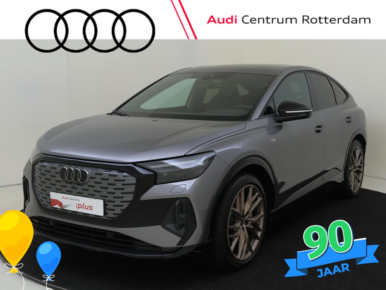 Audi Q4 Sportback e-tron - 40 S edition 77 kWh | Panoramadak | Head-up display | SONOS audio | Keyless | Stoelverwarm - AutoWereld.nl