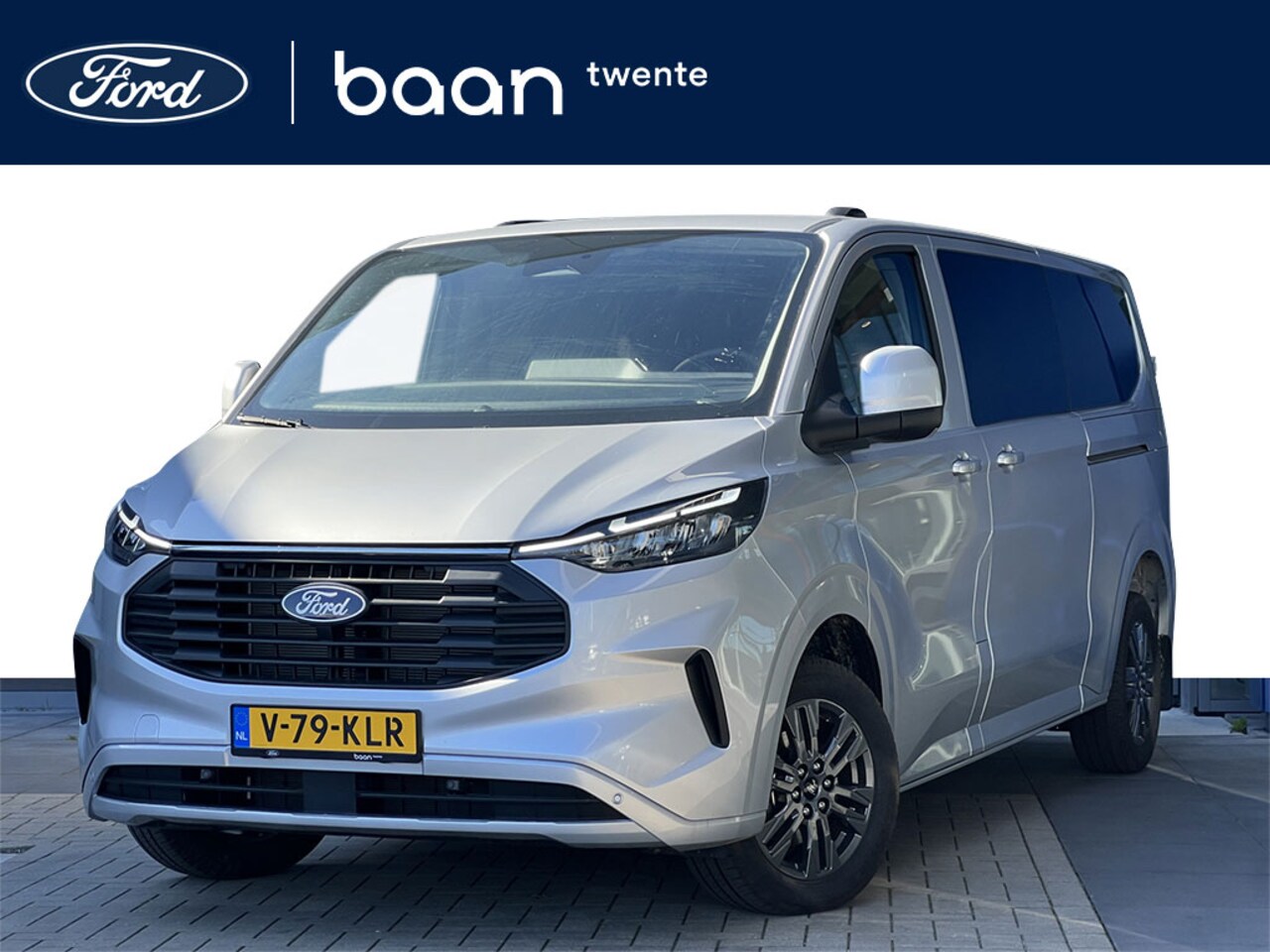 Ford Transit Custom - 320 2.0 TDCI L2H1 Limited Dubbel Cabine 170 PK AUT. | 2x Schuifdeur | Driver Ass. Pack | A - AutoWereld.nl