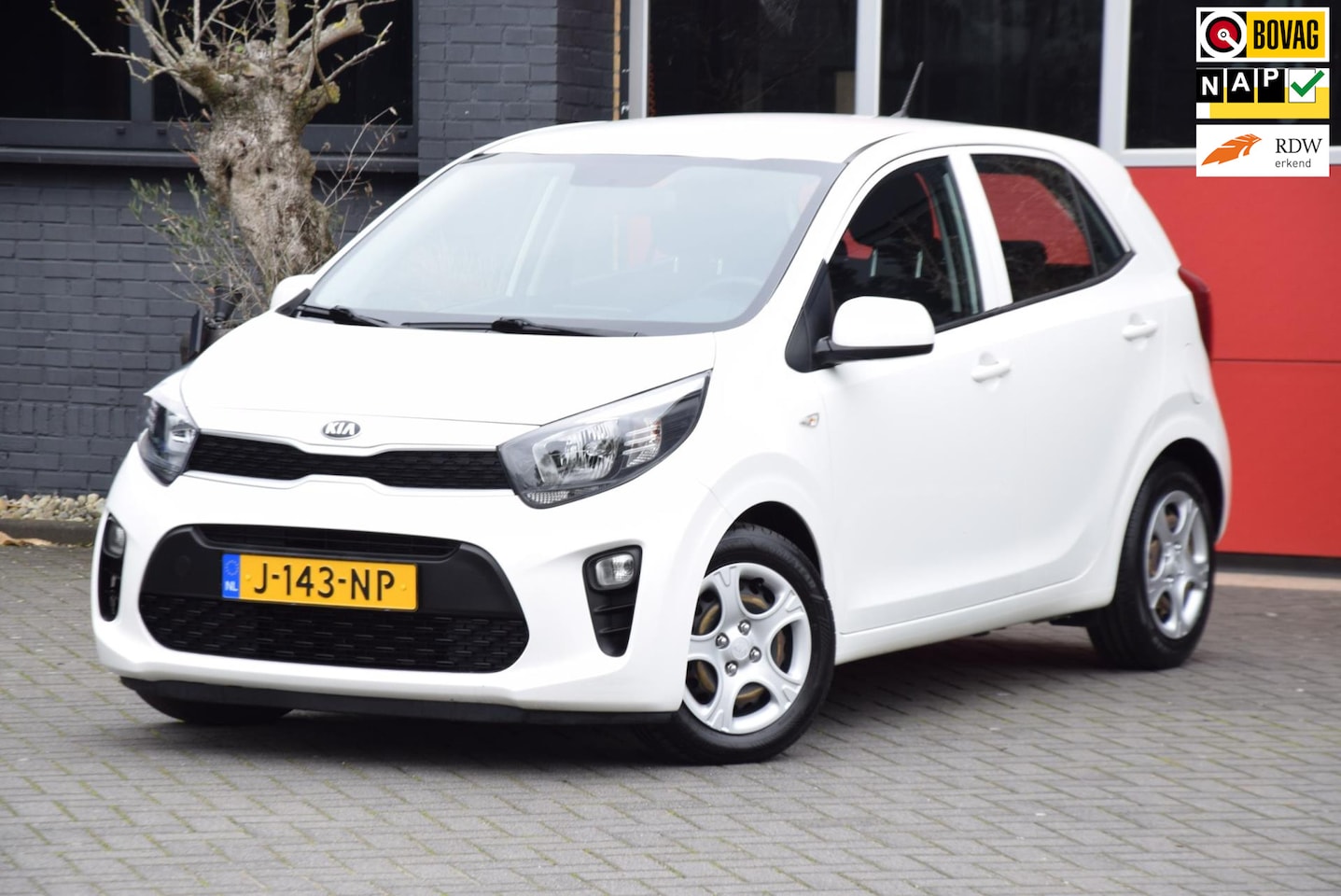 Kia Picanto - 1.0 CVVT ComfortLine 2020 Airco Stuurbediening 5 Deurs 15x op voorraad - AutoWereld.nl