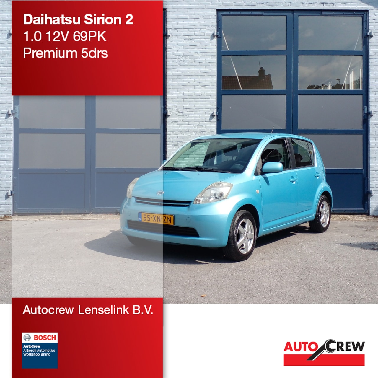 Daihatsu Sirion - 1.0 12V 69PK Premium 5drs | Origineel NL | - AutoWereld.nl