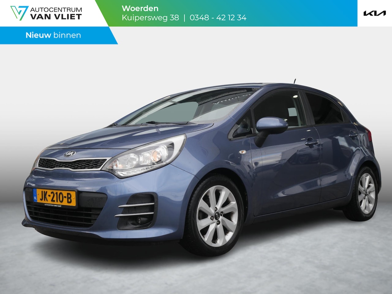 Kia Rio - 1.2 CVVT DynamicLine | Clima | Camera | Navi | Airco - AutoWereld.nl