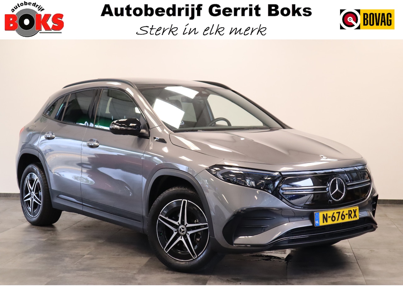 Mercedes-Benz EQA - 300 4MATIC Business Solution AMG 67 kWh ACC Panoramadak Blindspot - AutoWereld.nl