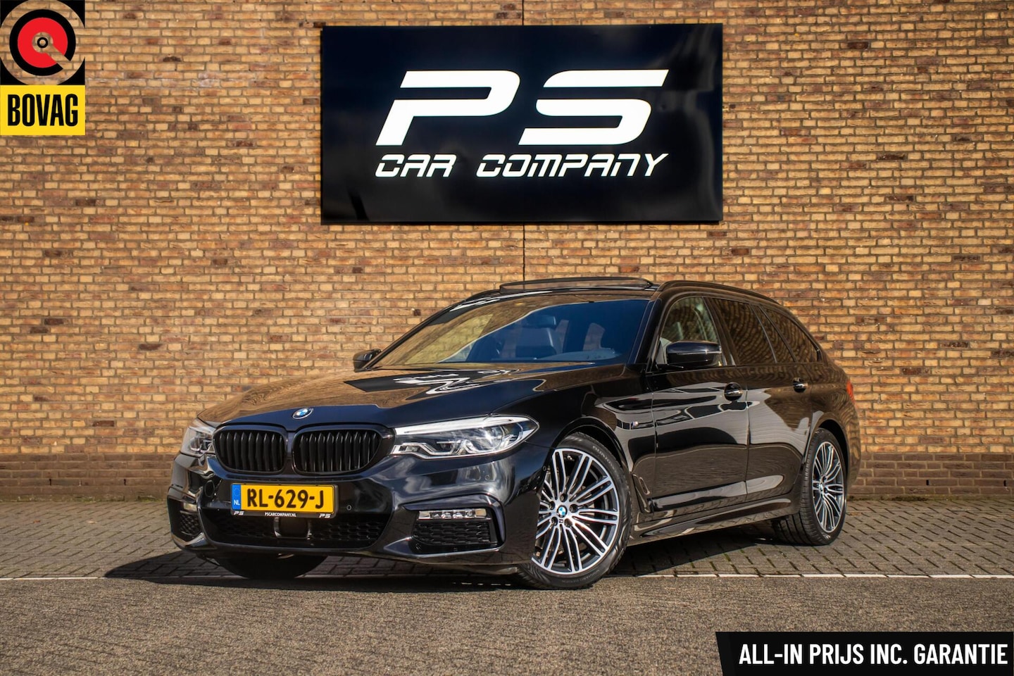 BMW 5-serie Touring - 520i M-Sport, NAP, Leder, Pano, H&K, ACC - AutoWereld.nl