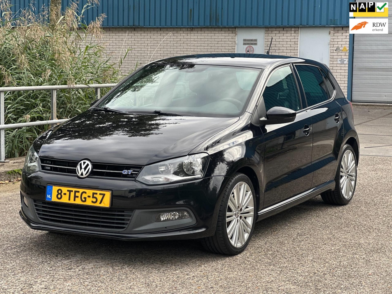 Volkswagen Polo - 1.4 TSI BlueGT 103.800 KM NAP! Navi! Leder! Clima! APK! 140 PK - AutoWereld.nl