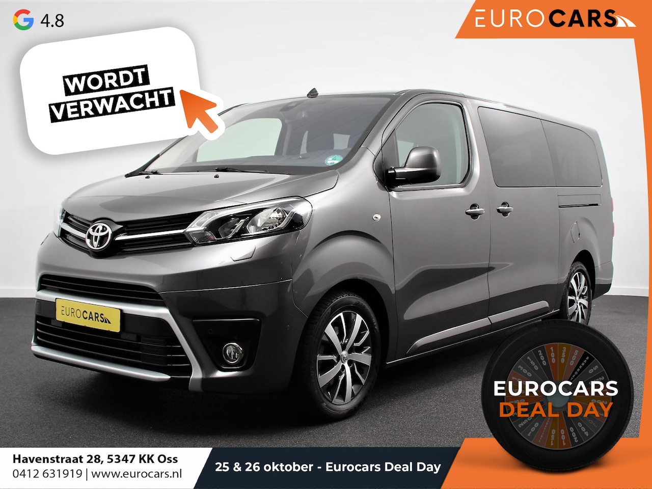 Toyota ProAce Electric Shuttle - Long Extra Range Cool 75 kWh - AutoWereld.nl