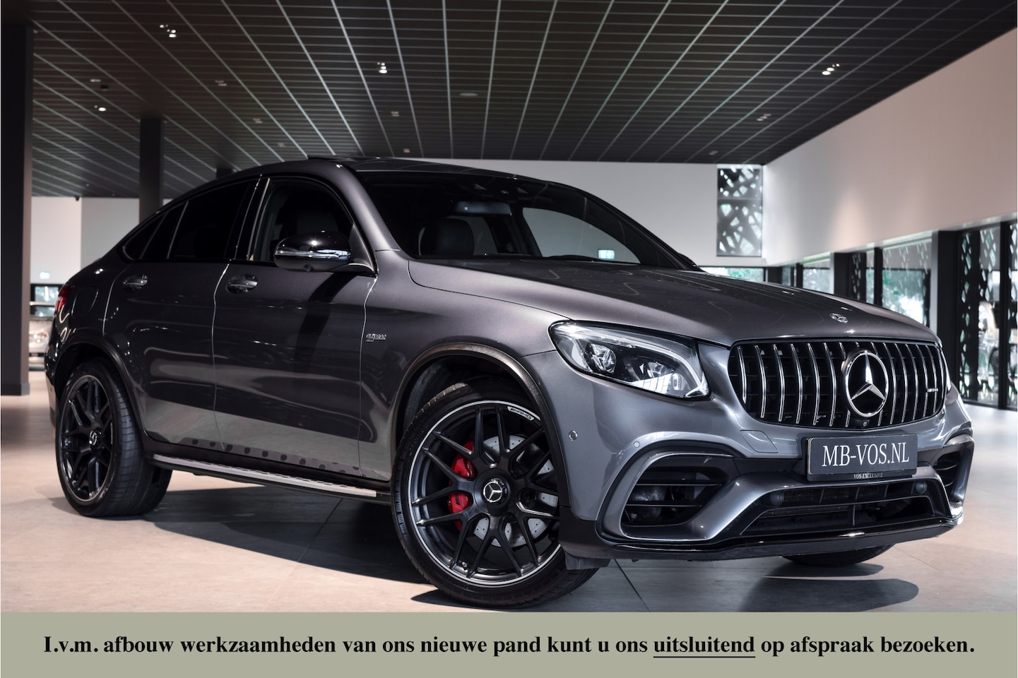 Mercedes-Benz GLC-klasse Coupé - AMG 43 4-M Designo|Carbon|Standkachel|Keyless|Burmester|Night|21"|New Service - AutoWereld.nl
