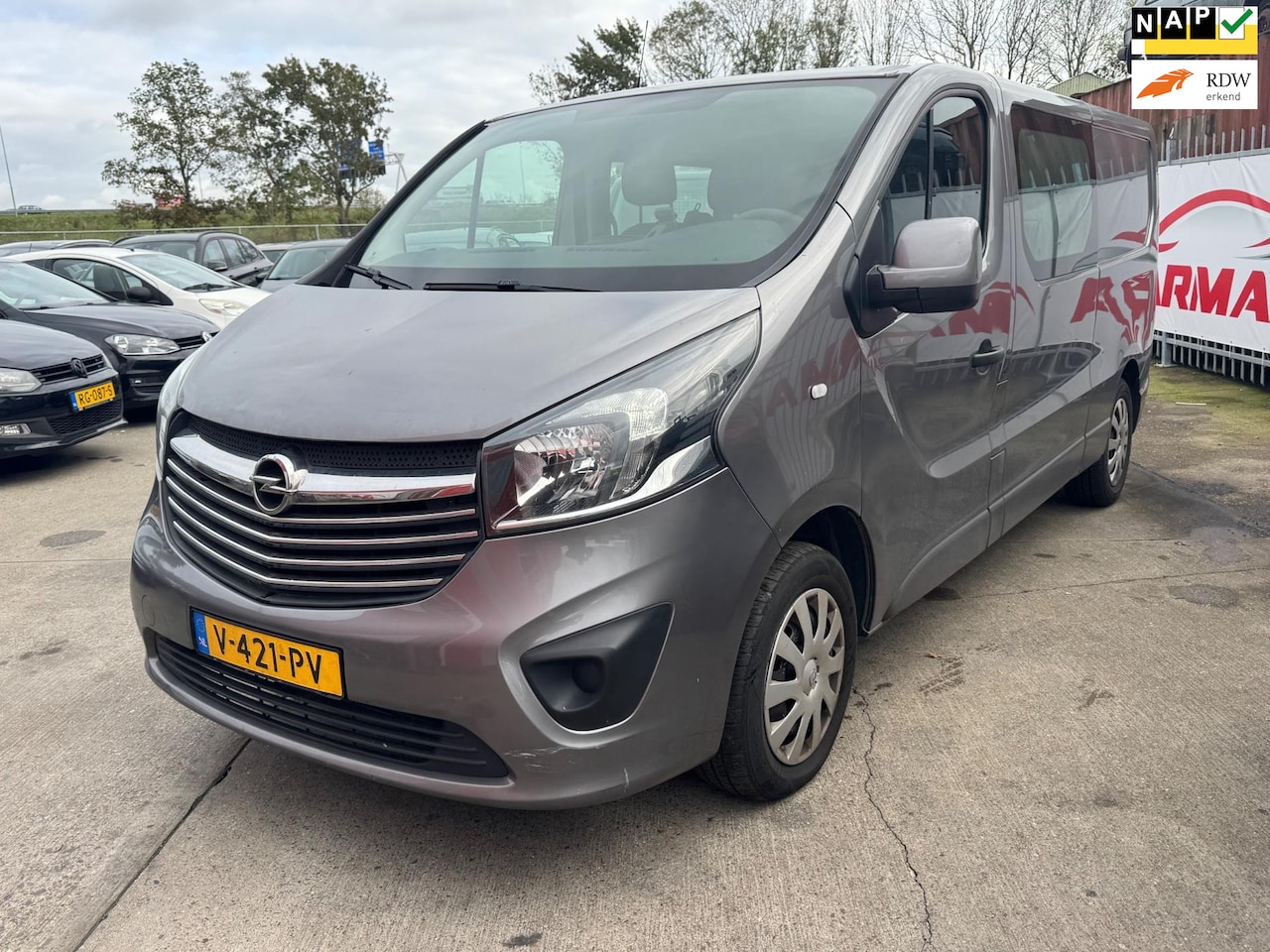 Opel Vivaro - 1.6 CDTI L2H1 DC Edition / AIRCO / DUBBEL CABINE / LET OP MOTOR NIET GOED - AutoWereld.nl
