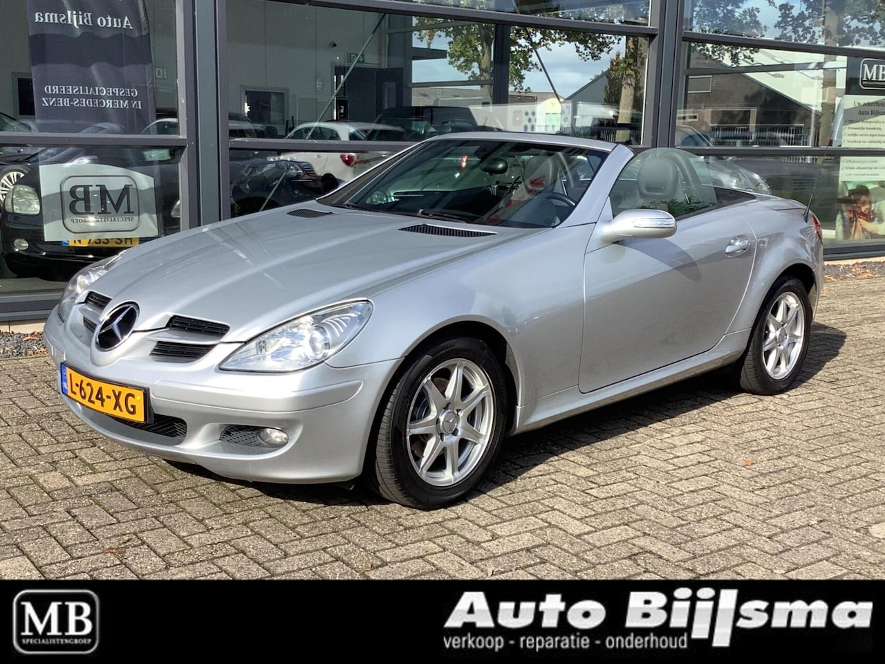 Mercedes-Benz SLK-klasse - 200 K. Automaat, leer, nekverwarming - AutoWereld.nl