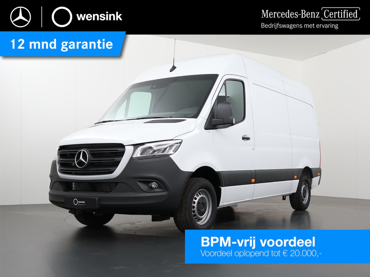 Mercedes-Benz Sprinter - 315 L2H2 RWD | Stoelverwarming | Navigatie | Parkeercamera  | Dodehoekdetectie - AutoWereld.nl