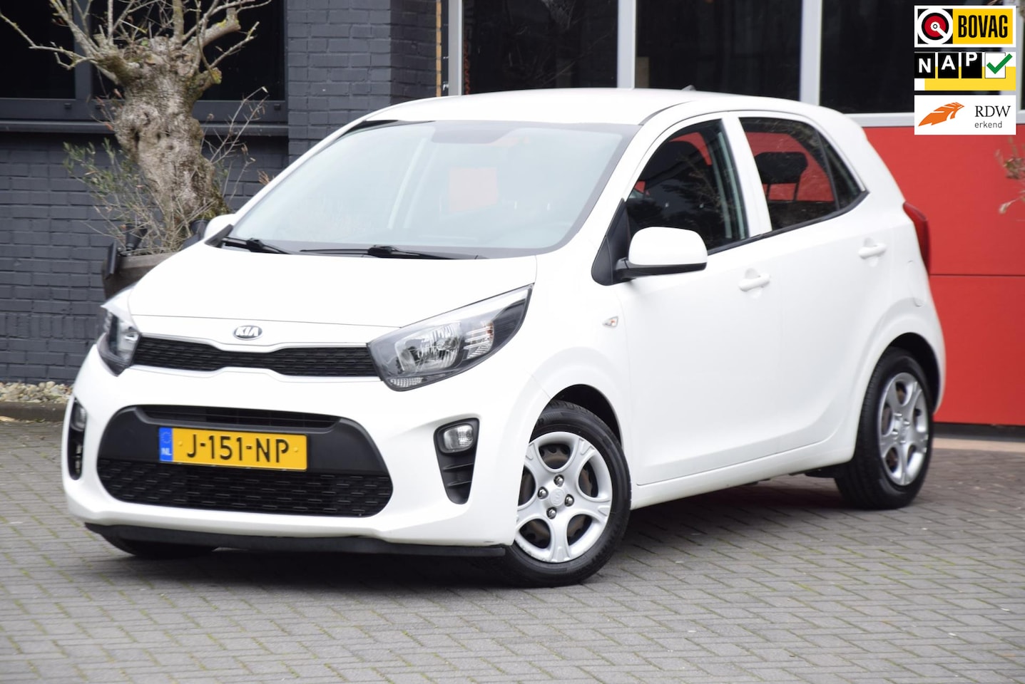 Kia Picanto - 1.0 CVVT ComfortLine 2020 Airco Stuurbediening 5 Deurs 15x op voorraad - AutoWereld.nl