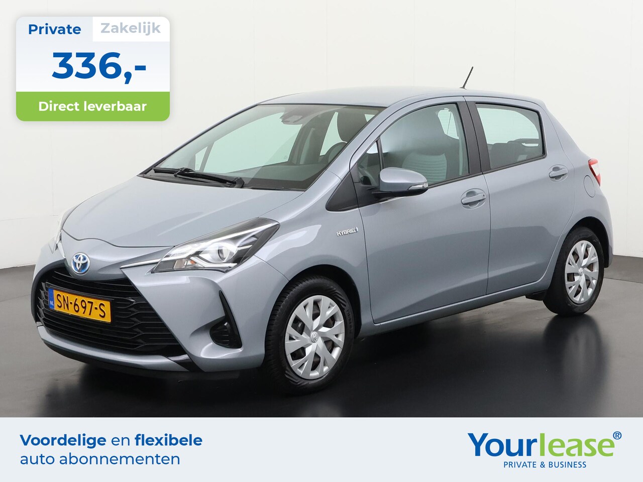 Toyota Yaris - 1.5 Hybrid Aspiration | All-in 336,- Private Lease | Direct uit voorraad - AutoWereld.nl