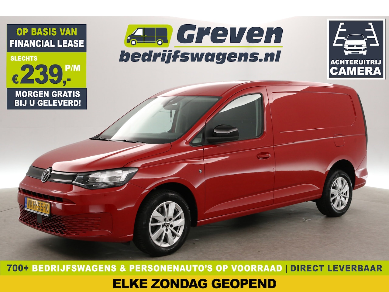 Volkswagen Caddy Maxi - 2.0 TDI 102PK L2 Style Edition | Airco | Cruise | Camera | Carplay | Parkeersens. - AutoWereld.nl