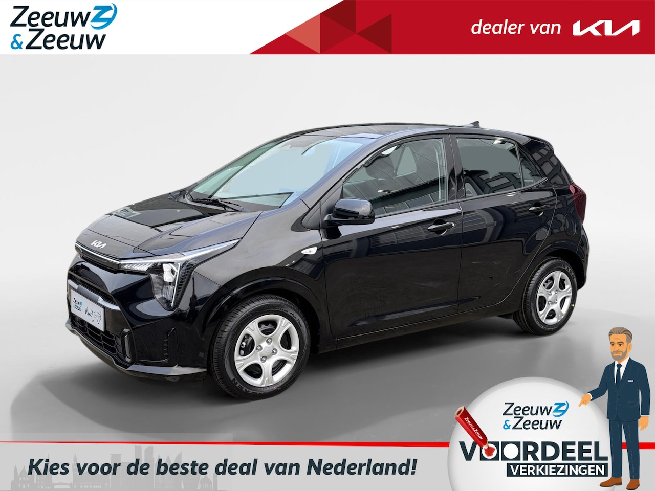 Kia Picanto - 1.0 GDi DynamicLine Automaat | Cruise control | | Nu met €1.000,- inruilpremie - AutoWereld.nl