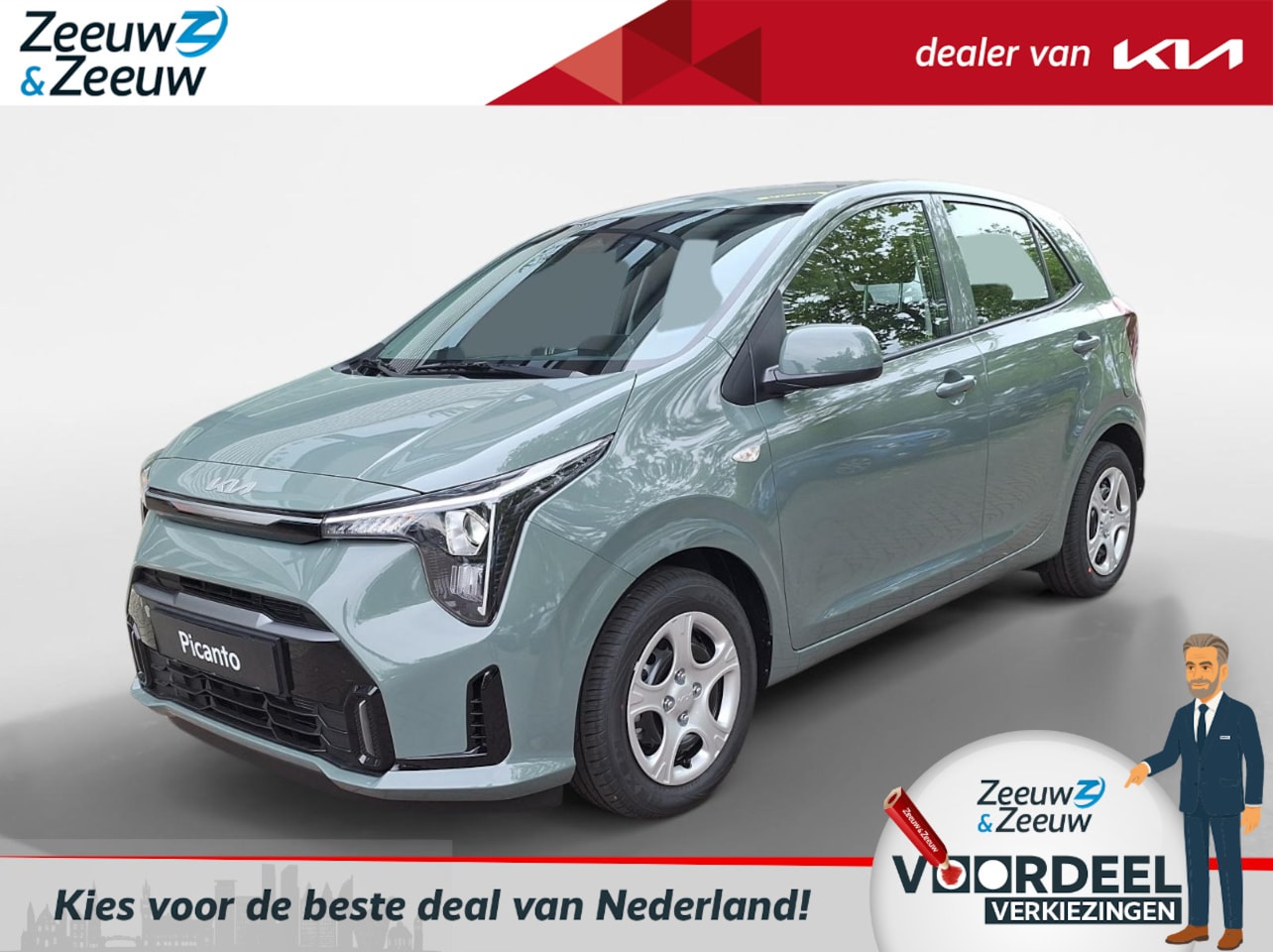 Kia Picanto - 1.0 GDi DynamicLine Automaat | Cruise control | | Nu met €1.000,- inruilpremie - AutoWereld.nl
