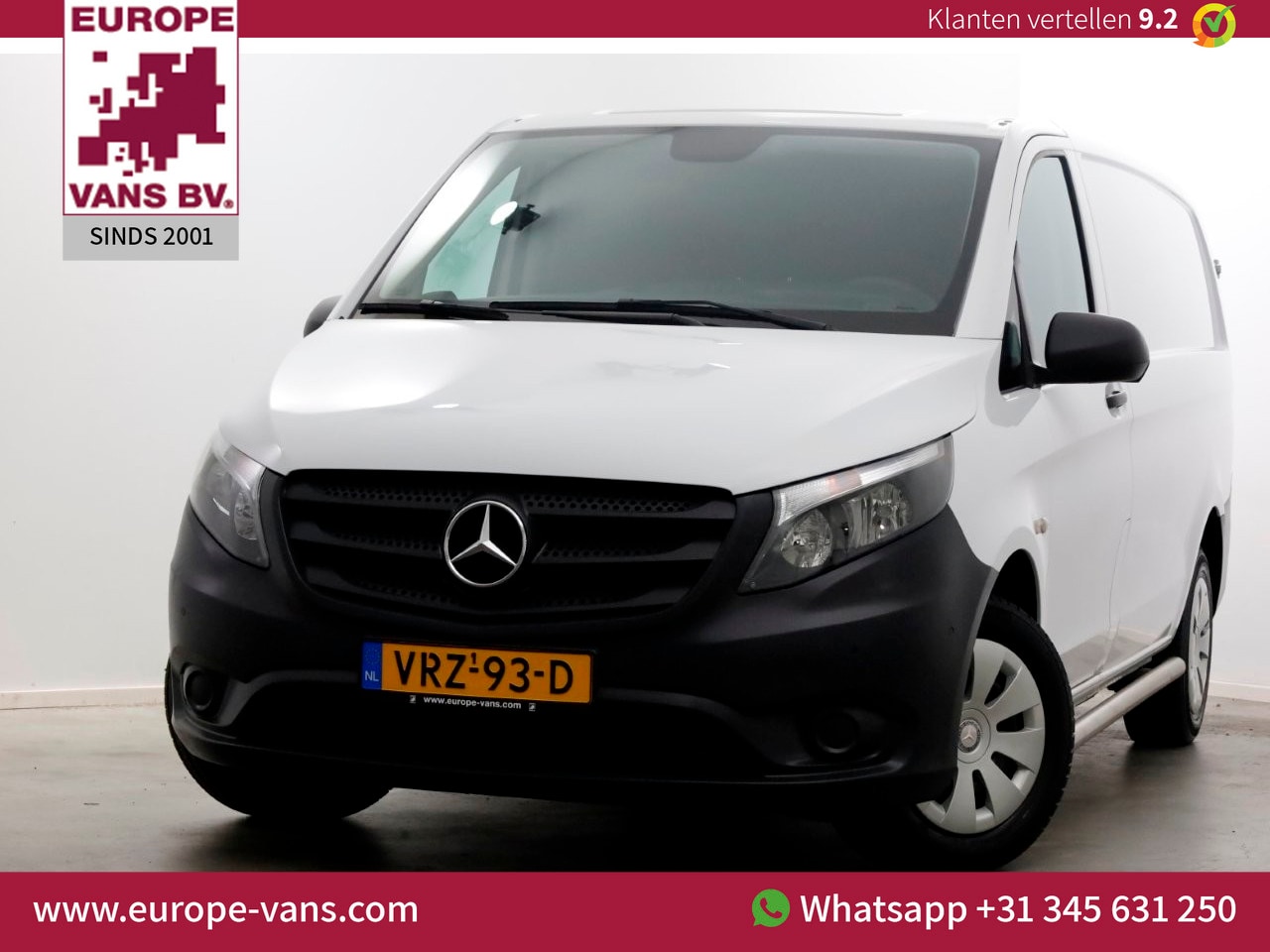 Mercedes-Benz Vito - 110 CDI 102pk RWD Lang Airco/Navi/Camera 09-2022 - AutoWereld.nl