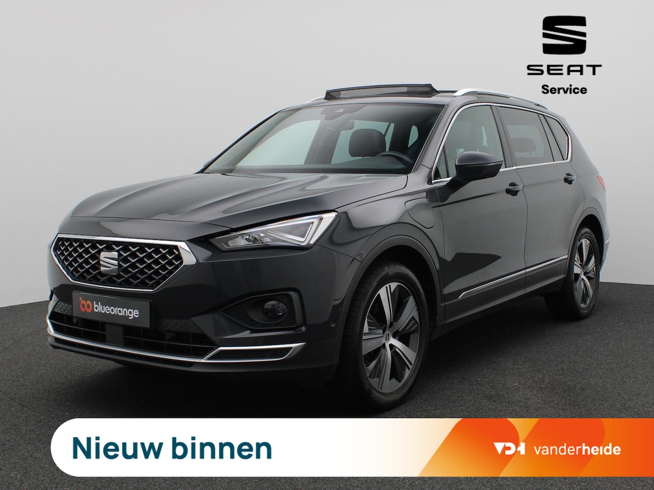 SEAT Tarraco - 1.4 TSI e-Hybrid PHEV Xcellence 245PK DSG Pano-Schuifdak, Adaptieve Cruise Controle, Achte - AutoWereld.nl