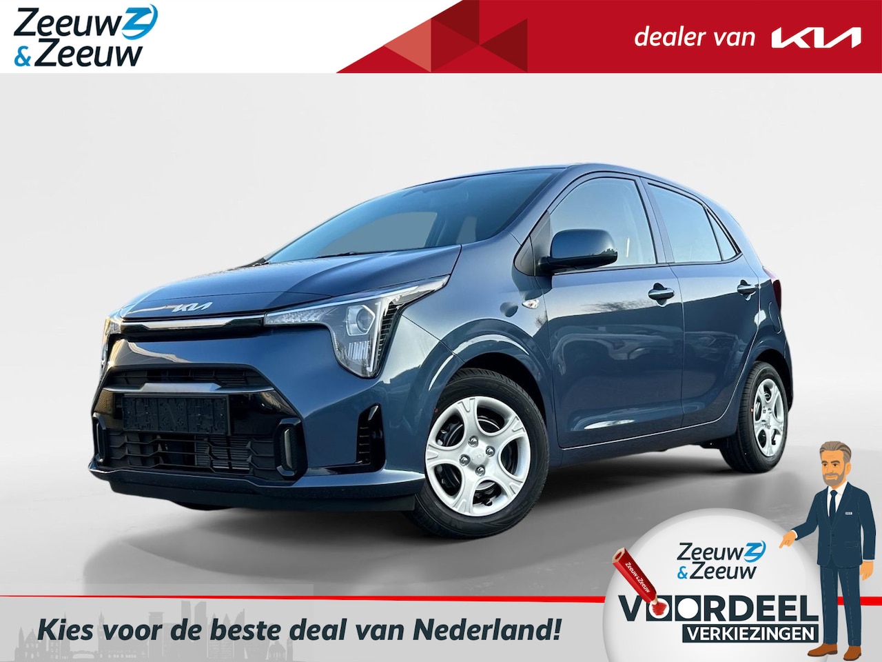 Kia Picanto - 1.0 GDi DynamicLine Cruise control  | Nu met €1.000,- inruilpremie - AutoWereld.nl