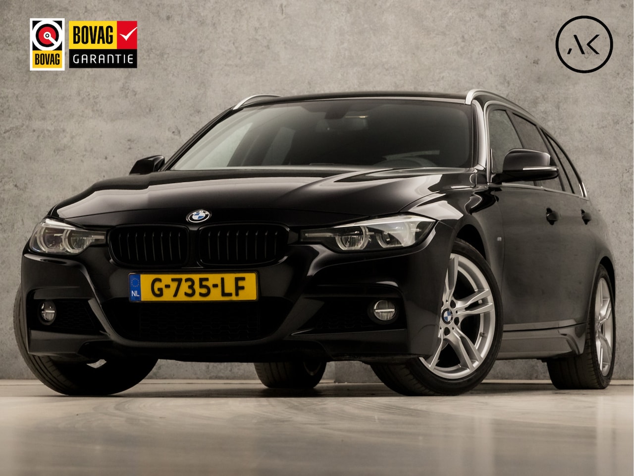 BMW 3-serie Touring - 318i M Sport Shadow Line Automaat (DRAADLOOS APPLE CARPLAY, M PAKKET, DEALER ONDERHOUDEN, - AutoWereld.nl