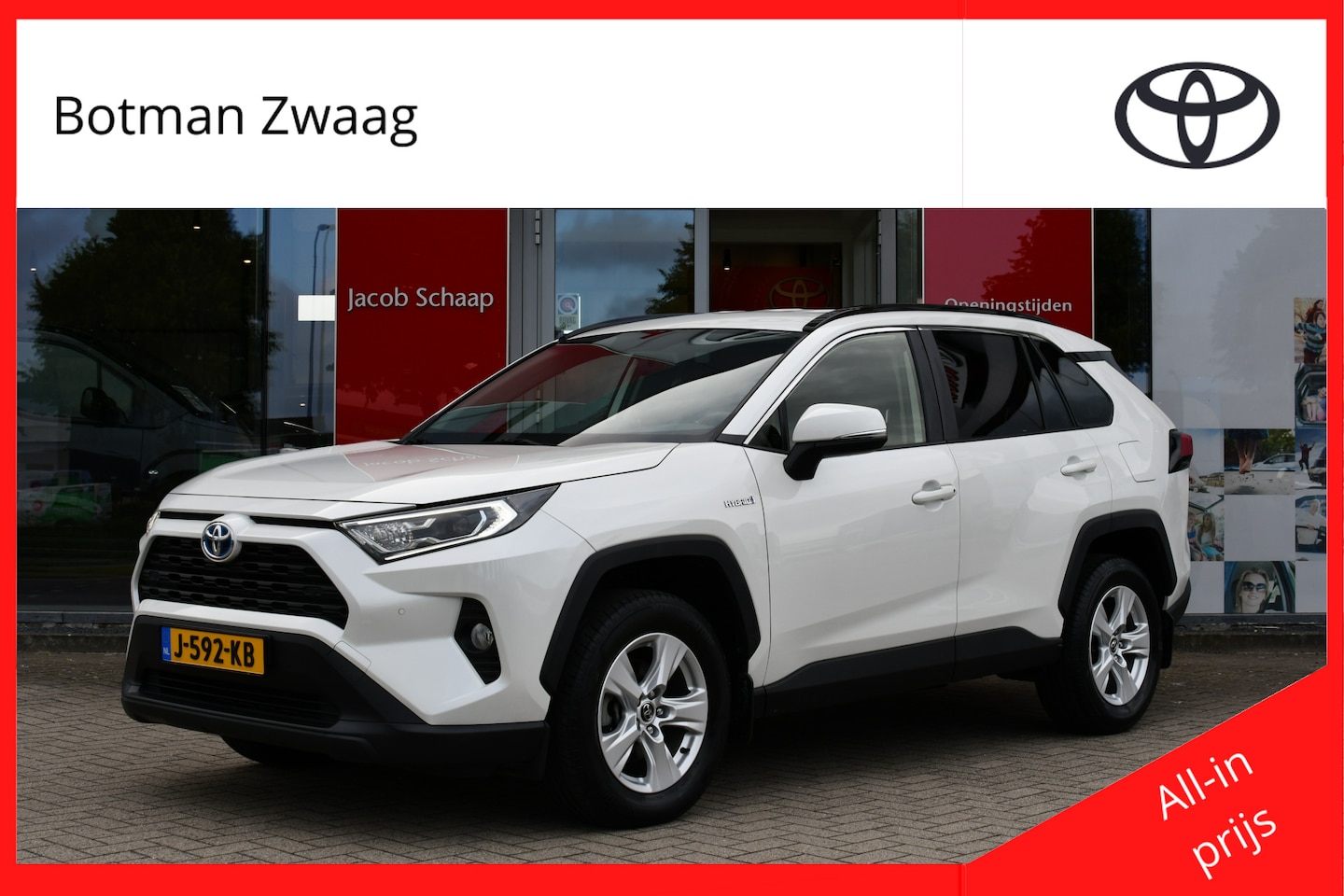 Toyota RAV4 - 2.5 Active Limited Automaat 218pk | PDC vóór- & achter | Draadloos opladen | Achteruitrijc - AutoWereld.nl