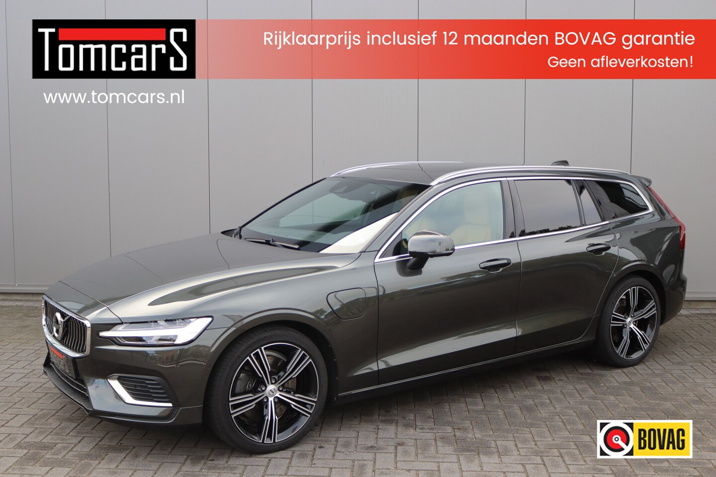 Volvo V60 - 2.0 T8 390PK Recharge AWD Inscription Trekhaak-2000KG/360-camera/Pano-dak/Winter-pack/Memo - AutoWereld.nl