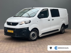 Peugeot Expert - 2.0 BlueHDI 120 PK Long Premium DC 6 Persoons | 2 Schuifdeuren | getint glas | Bluetooth |