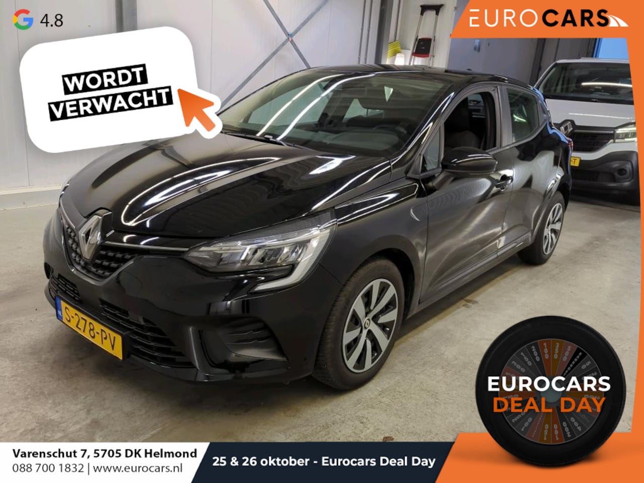 Renault Clio - 1.0 TCe 90 Equilibre Navigatie Apple Carplay/Android Auto Cruise Control Full LED Airco - AutoWereld.nl