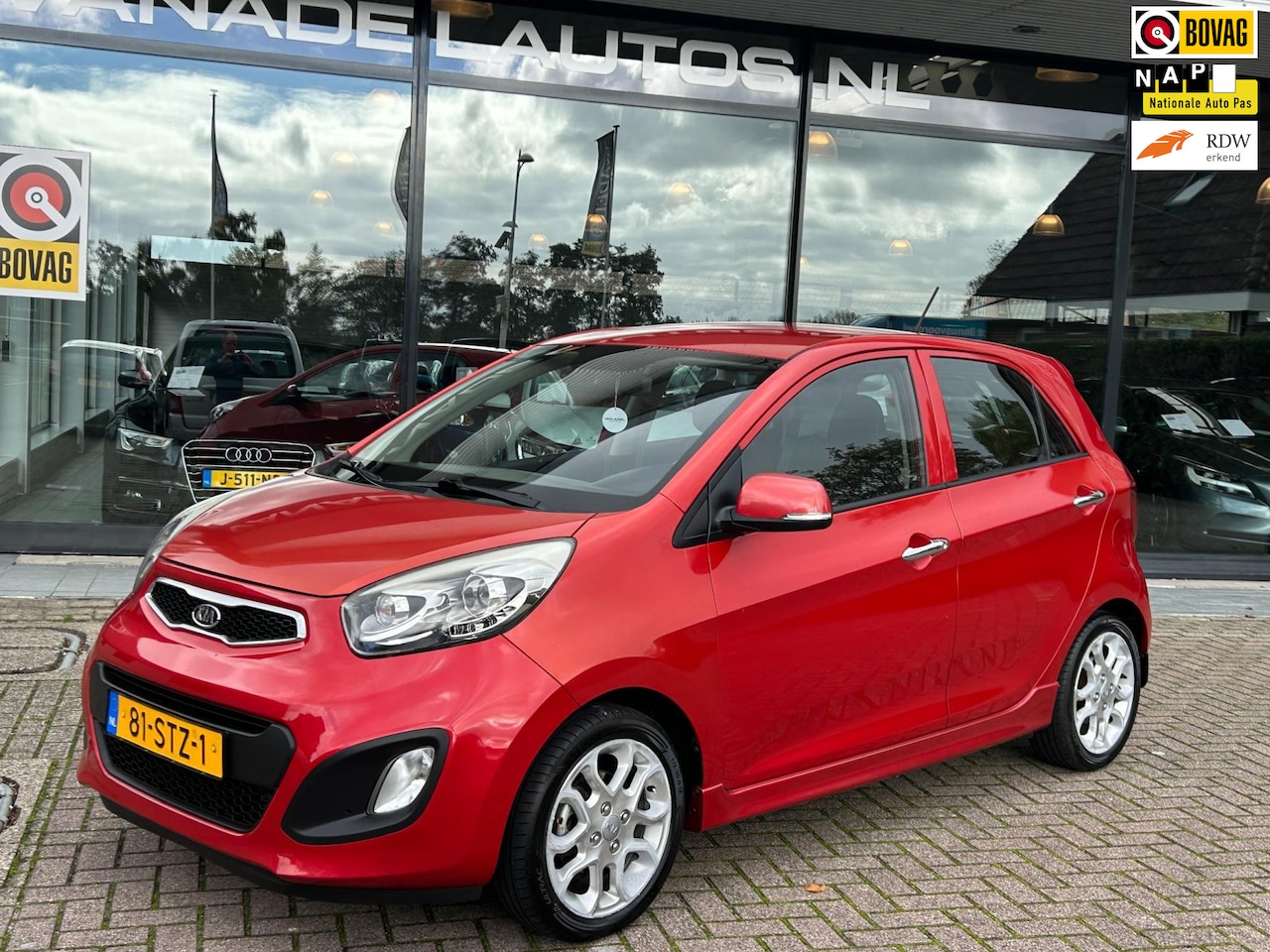 Kia Picanto - 1.2 CVVT Comfort Pack 5 deurs Clima Cruise LM-Velgen NAP NL-Auto Dealeronderhouden! - AutoWereld.nl