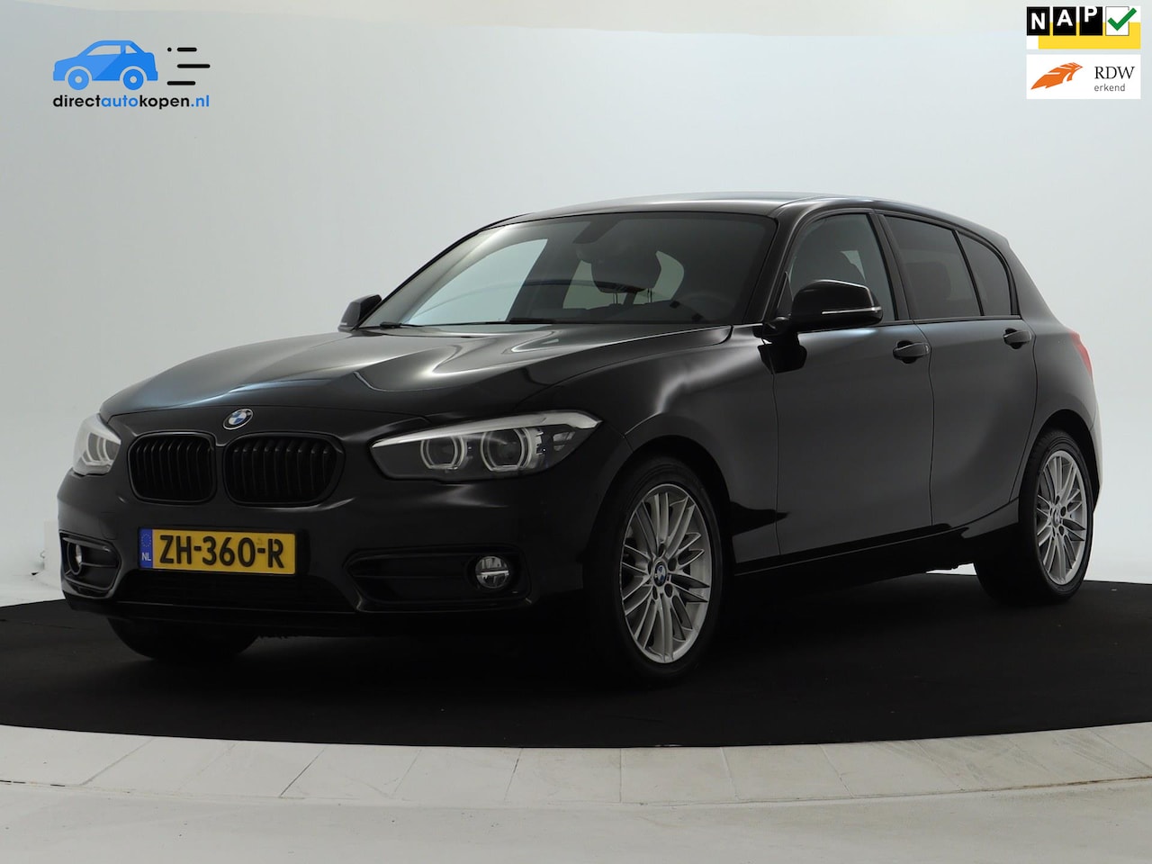 BMW 1-serie - 118i Executive Sport Shadow CarPlay | Camera | Automaat - AutoWereld.nl