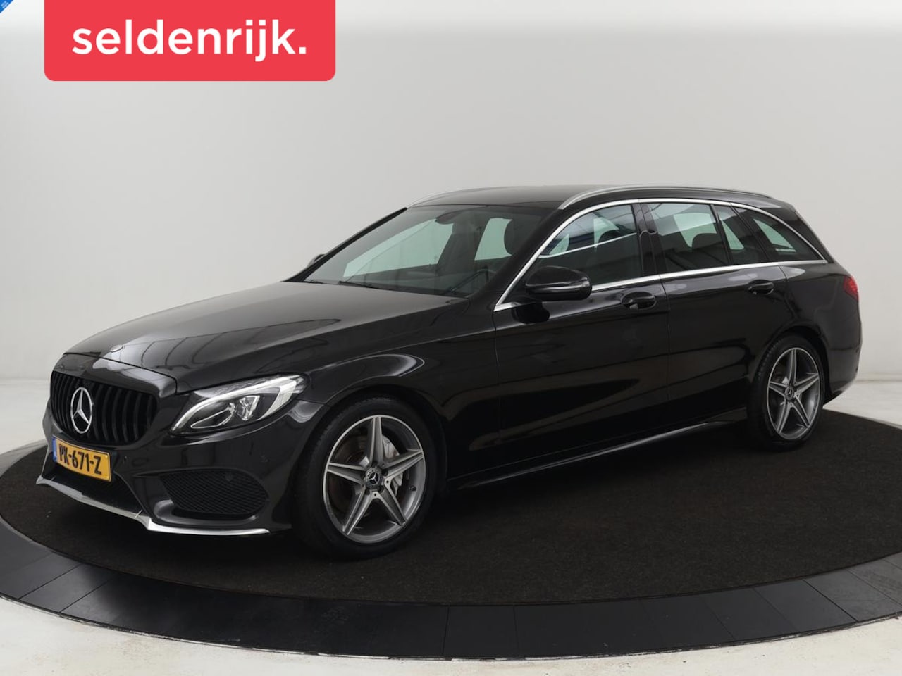Mercedes-Benz C-klasse Estate - 180 Business Solution | Leder | Navigatie | Full-LED | Camera | Climate control | Bluetoot - AutoWereld.nl