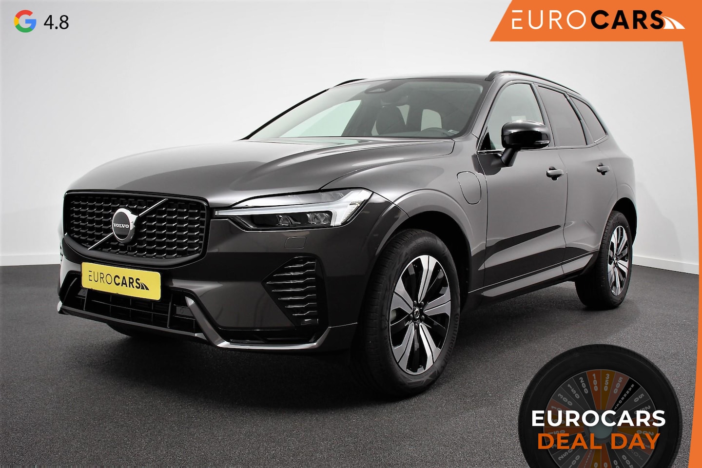 Volvo XC60 - 2.0 T6 Plug-in hybrid AWD Plus Dark Automaat | Leder | Navigatie | Google | Harman Kardon - AutoWereld.nl
