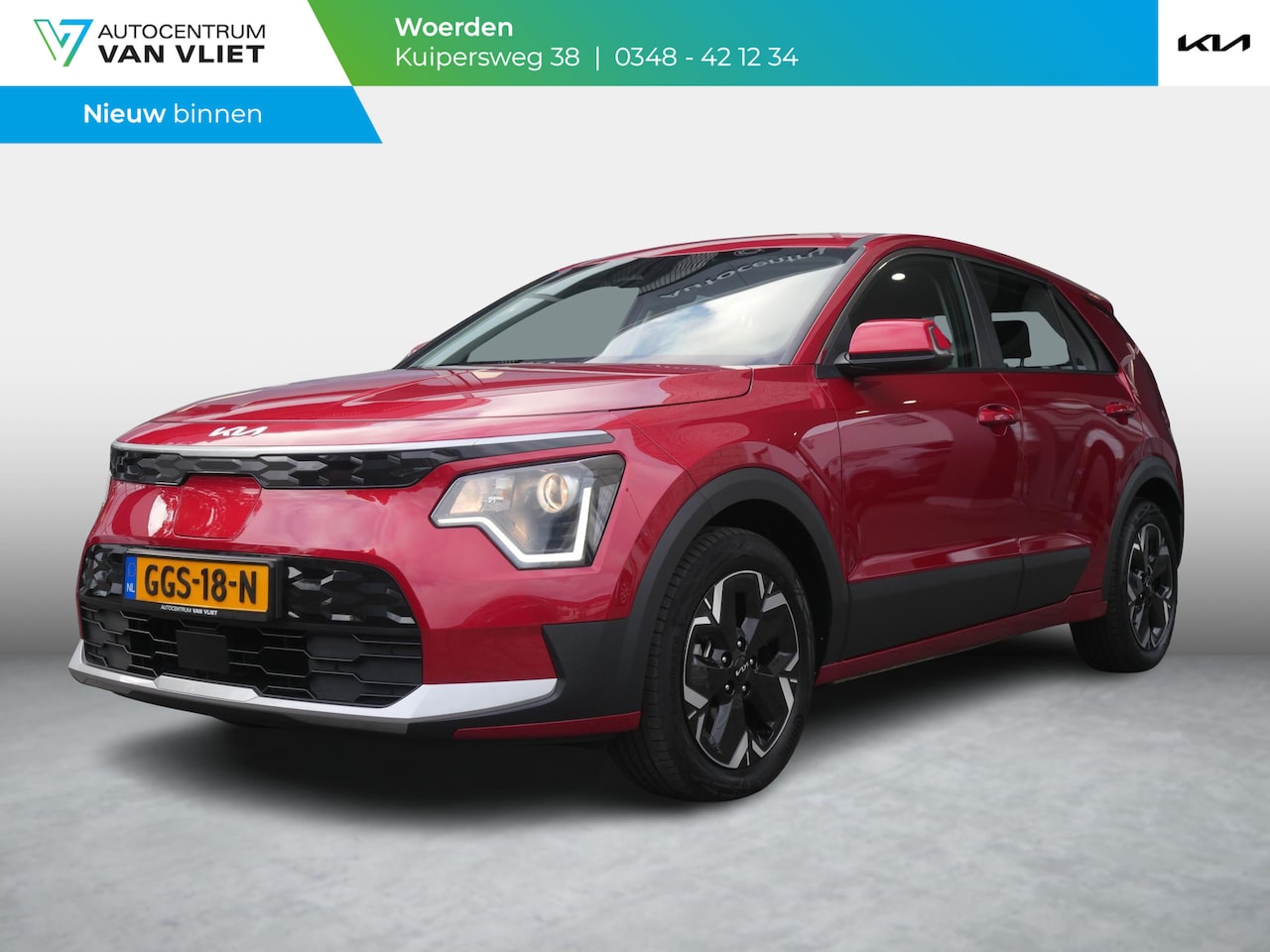 Kia Niro EV - Light Edition 64.8 kWh | Cruise | Clima | Camera | Navi | - AutoWereld.nl