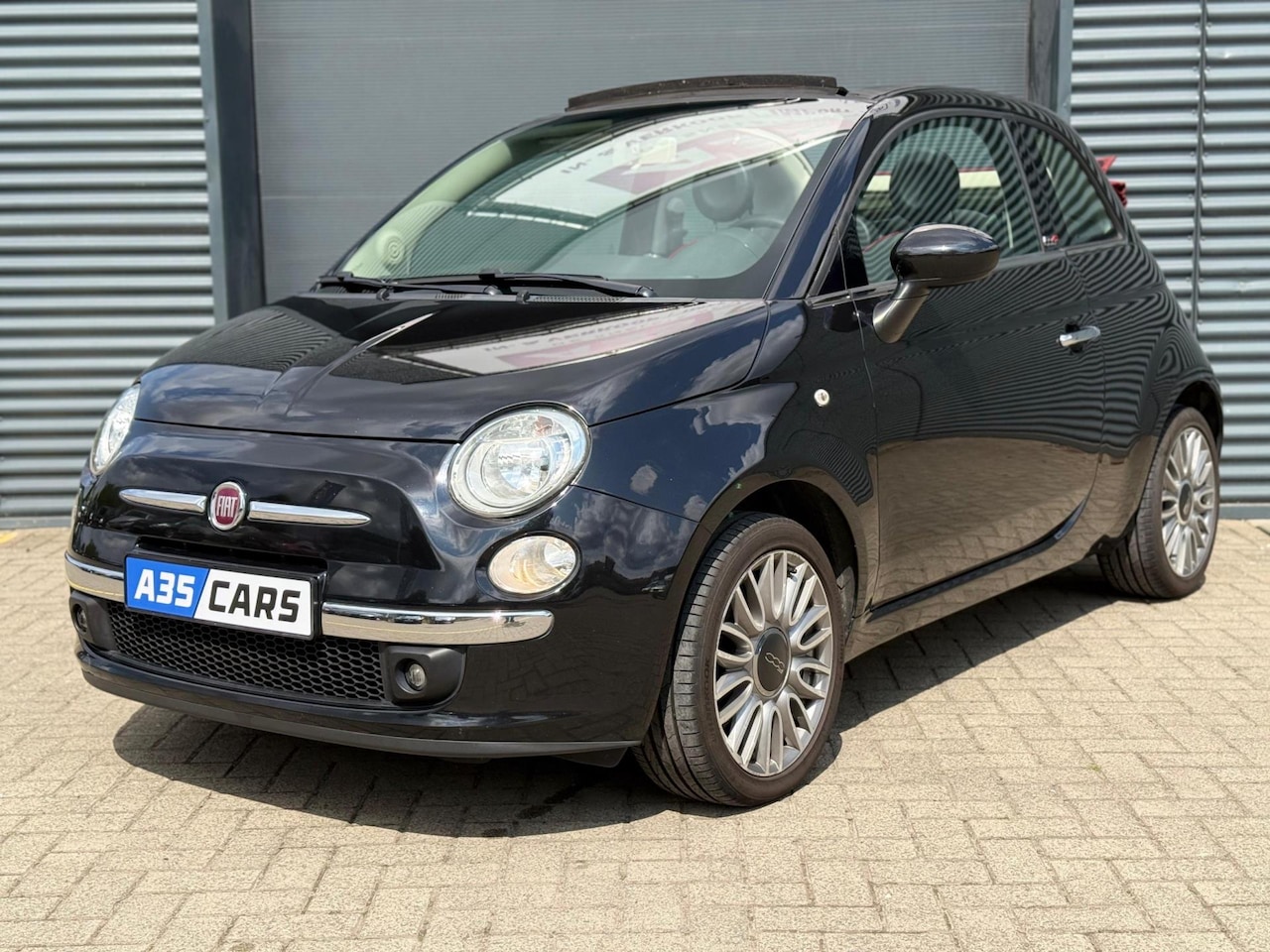 Fiat 500 - 1.2 Lounge |CABRIO|PARKEERSENSOREN|AIRCO|ELEKTRISCHE RAMEN - AutoWereld.nl