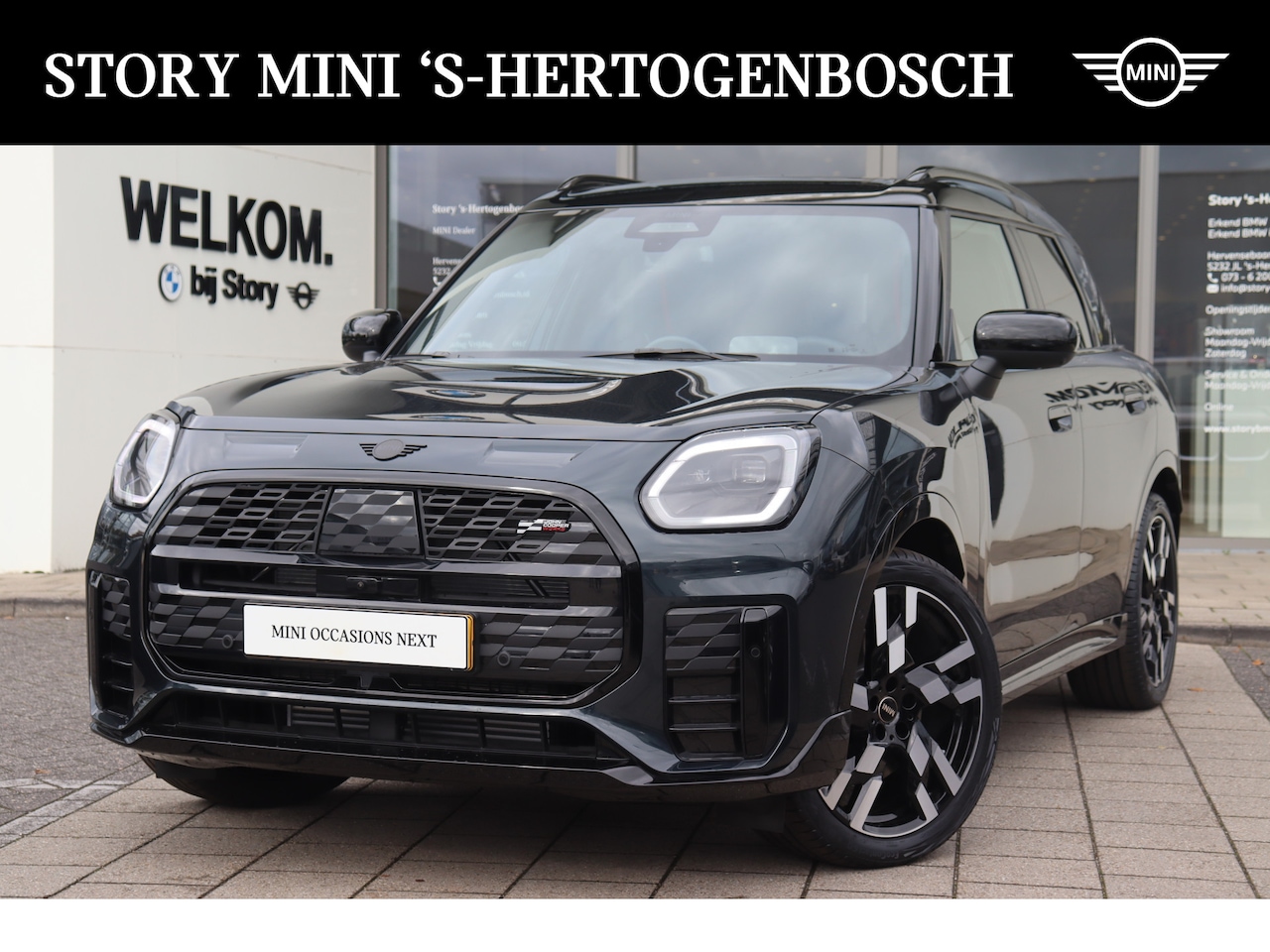 MINI Countryman - C Automaat / John Cooper Works / Pakket XL / 20" JCW Flag Spoke 2-tone - AutoWereld.nl