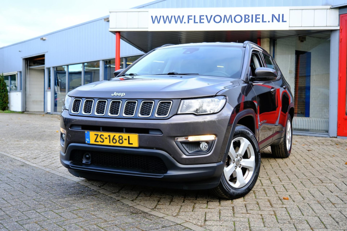 Jeep Compass - 1.4 MultiAir Longitude Half leder|Clima|Cam|Navi|DAB+ - AutoWereld.nl