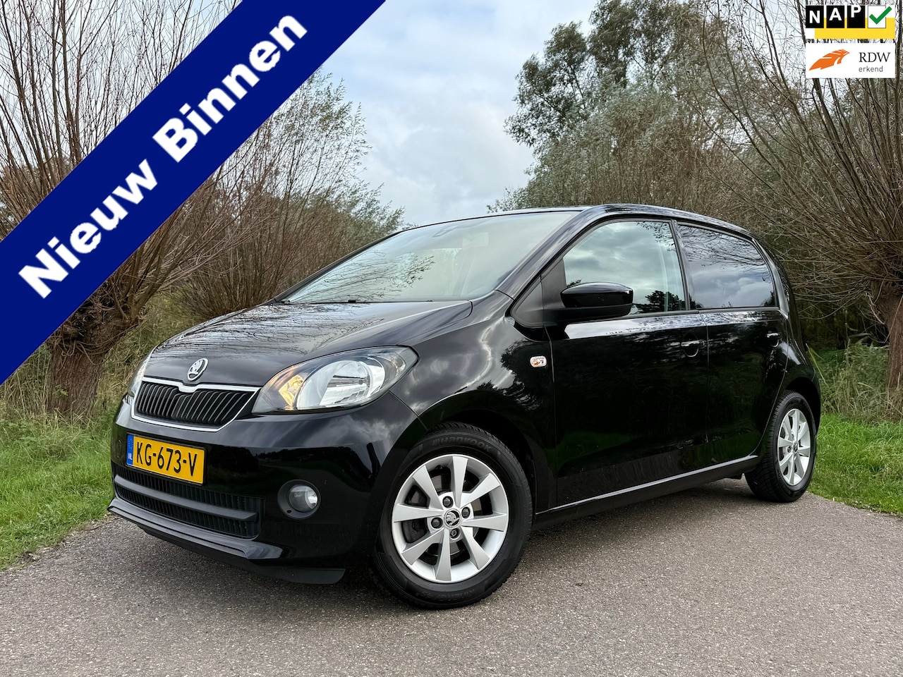 Skoda Citigo - 1.0 Greentech Fresh / Airco / 14" Velgen / Cruise / 2e Eigenaar / Goed onderhouden / - AutoWereld.nl