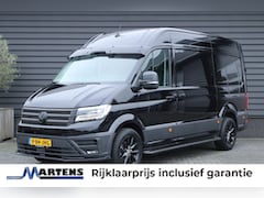 Volkswagen Crafter - 2.0 TDI 140pk DSG L3H3 Exclusive Black Style Facelift BPM vrij Trekhaak Camera Leder Led Z