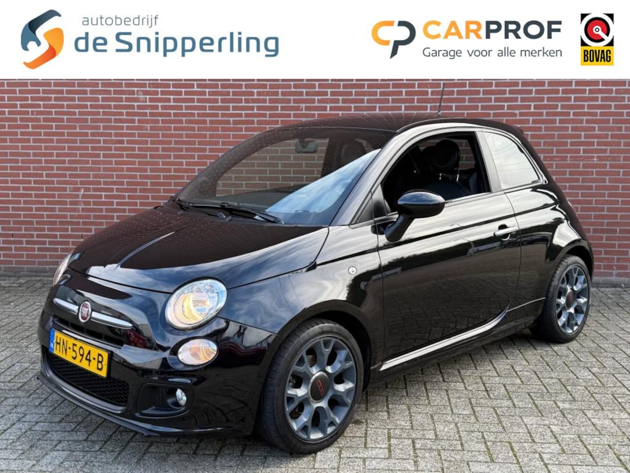 Fiat 500 - 0.9 TWINAIR T 500 SPORT AUTOMAAT AIRCO CARPLAY SPORTVELGEN NL AUTO - AutoWereld.nl