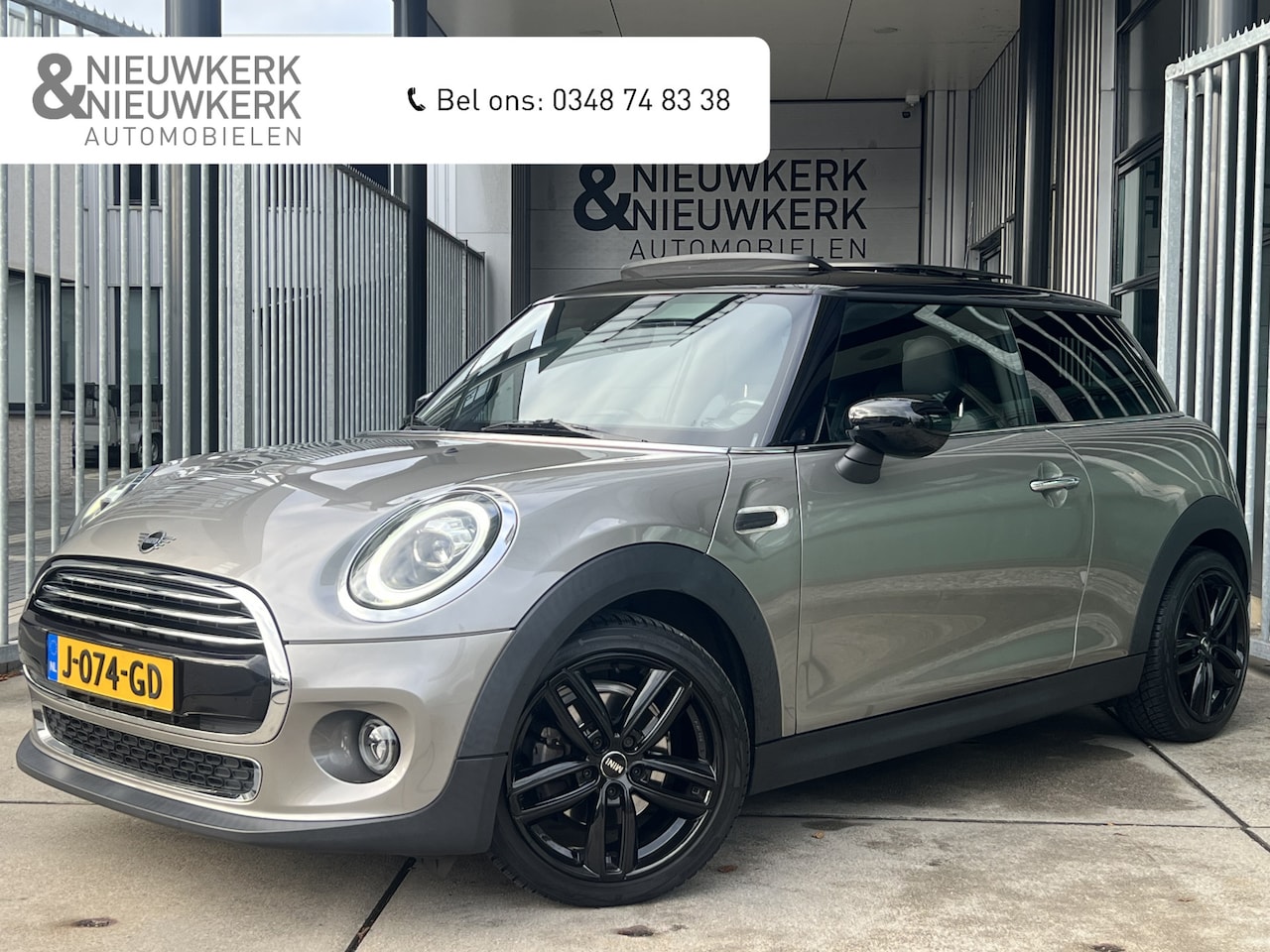 MINI Cooper - Mini 1.5 Dalston Edition | AUTOMAAT | LEDER | SCHUIF/KANTELDAK | CARPLAY/ANDROID | NAVI | - AutoWereld.nl