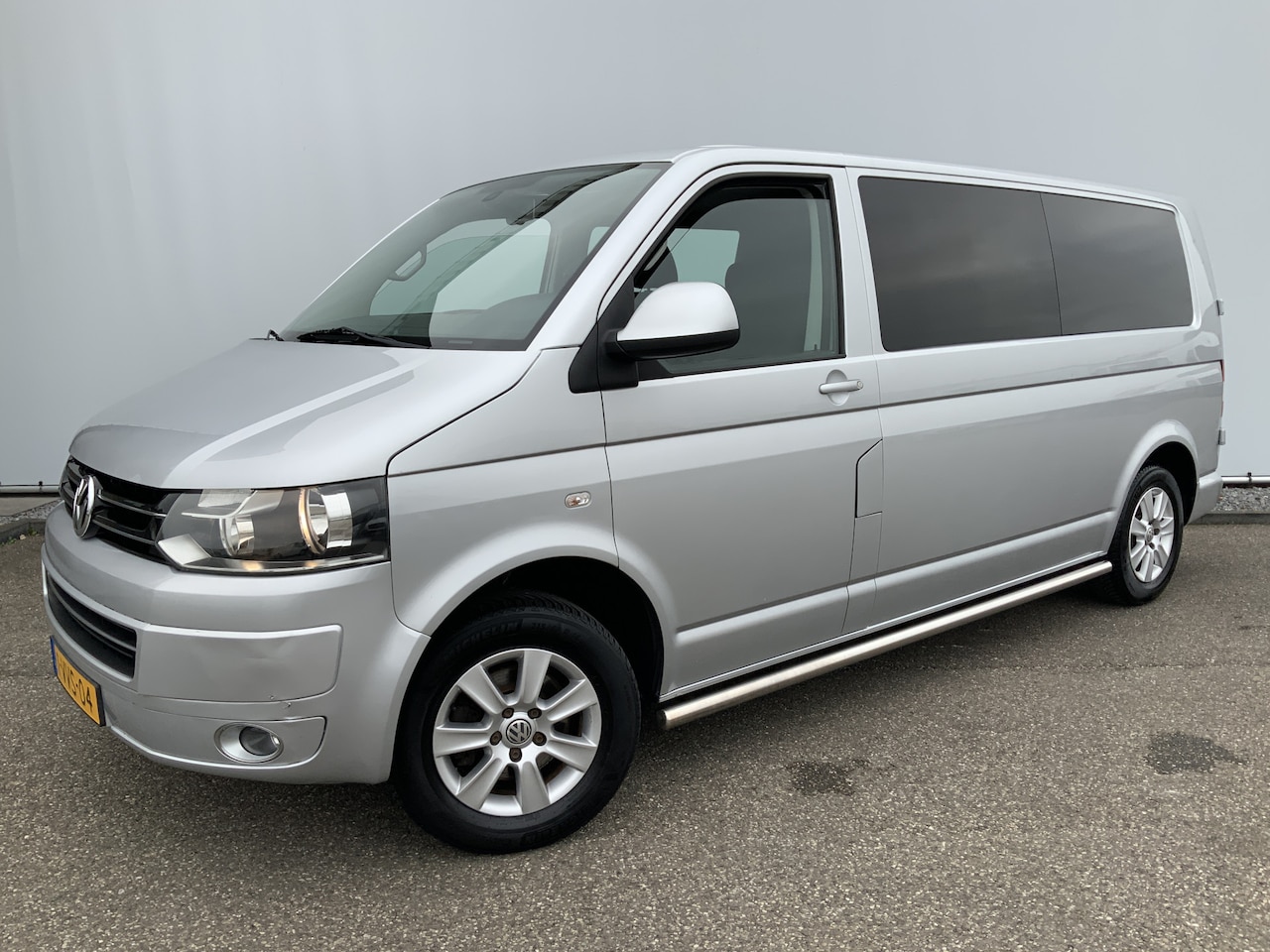 Volkswagen Transporter - MARGE 2.0 TDI L2H1 Dub Cab Airco Cruise Alu Velg Side Bars Trekhaak 2200 kg Euro 5 - AutoWereld.nl