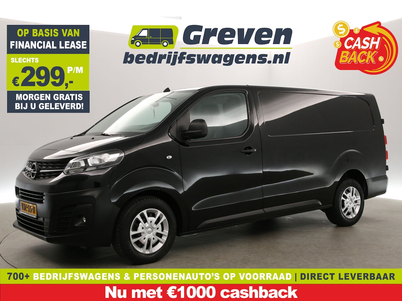 Opel Vivaro - 2.0 CDTI L3H1 | Airco | Cruise | 3-Zits | 360Camera | Carplay | Navigatie | Parkeersens. - AutoWereld.nl