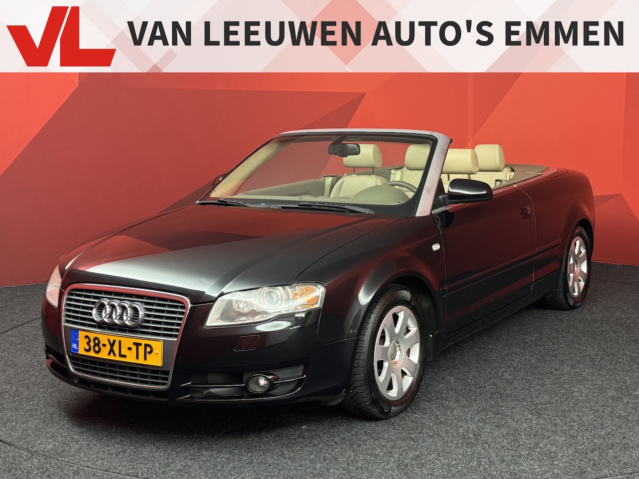 Audi A4 Cabriolet - 2.0 TFSI Pro Line Exclusive | Automaat | Cruise | Navi - AutoWereld.nl